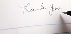Thank You Note Why Write Notes