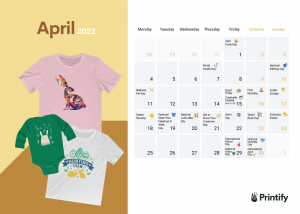 Ecommerce Calendar 2022 April