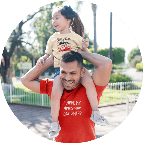 Matching Family Shirts - Father and Daughter Shirts