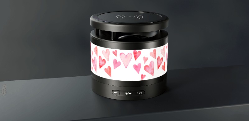 Valentine's Day Marketing Ideas Bluetooth Speaker