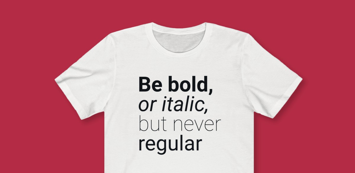 75 T Shirt Fonts and How to Pick the Right Ones for Your Designs