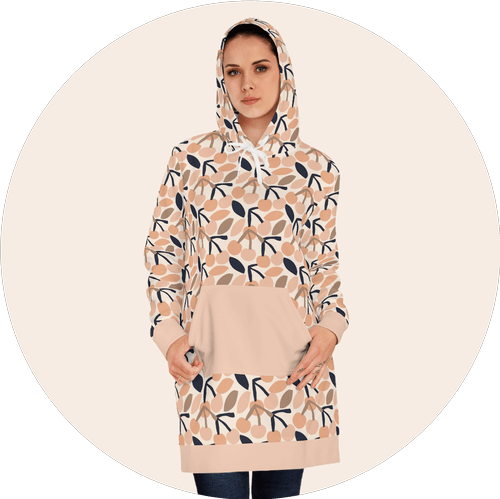 Printed Allover Hoodie - Ready to Wear