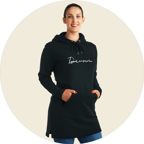 Custom Hoodie Dress – Printify