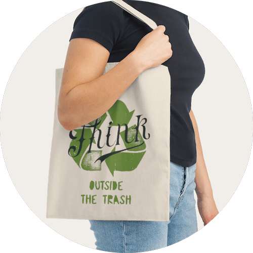 Idaho Screen Printed Tote Bag, Large heavy duty canvas bag – Handmade Idaho