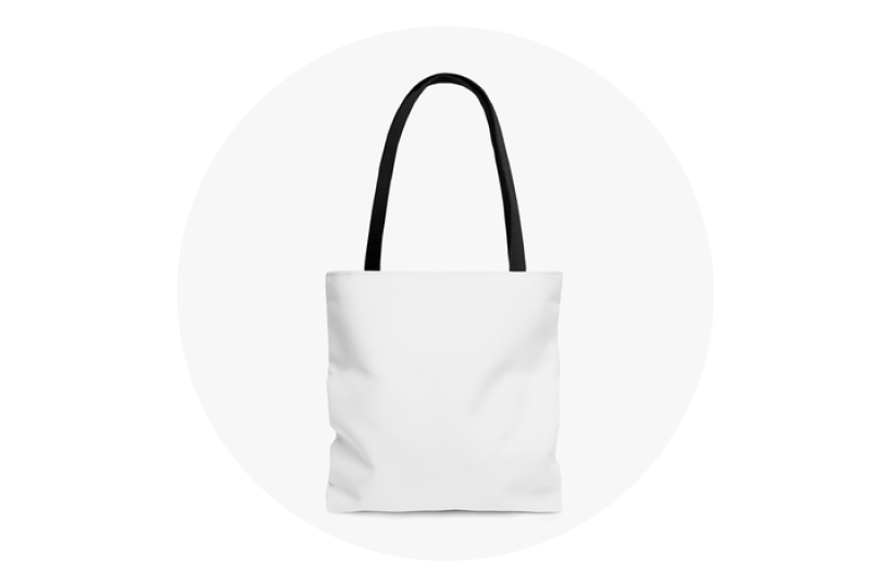 Custom Reusable Shopping Bags AOP Tote Bag