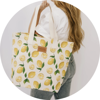 Custom Grocery Bags  Printed Reusable Tote Bags - Custom Earth Promos