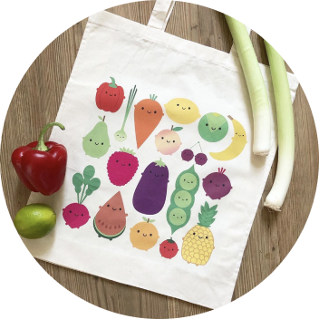 Custom grocery outlet totes