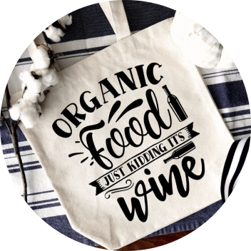 Custom Reusable Shopping Bags Message