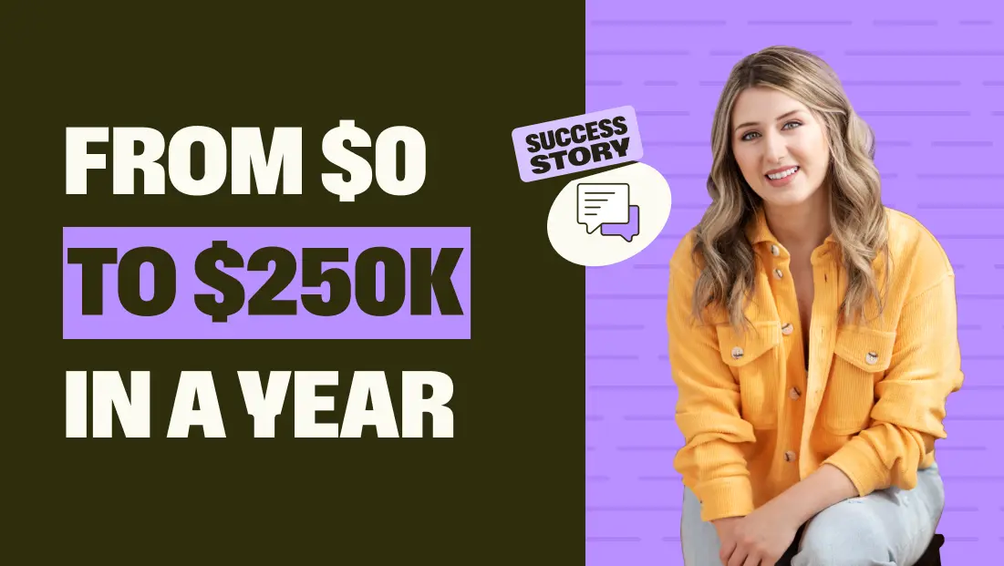 From zero sales in Jan to 250000 by Dec thumbnail Blog 10
