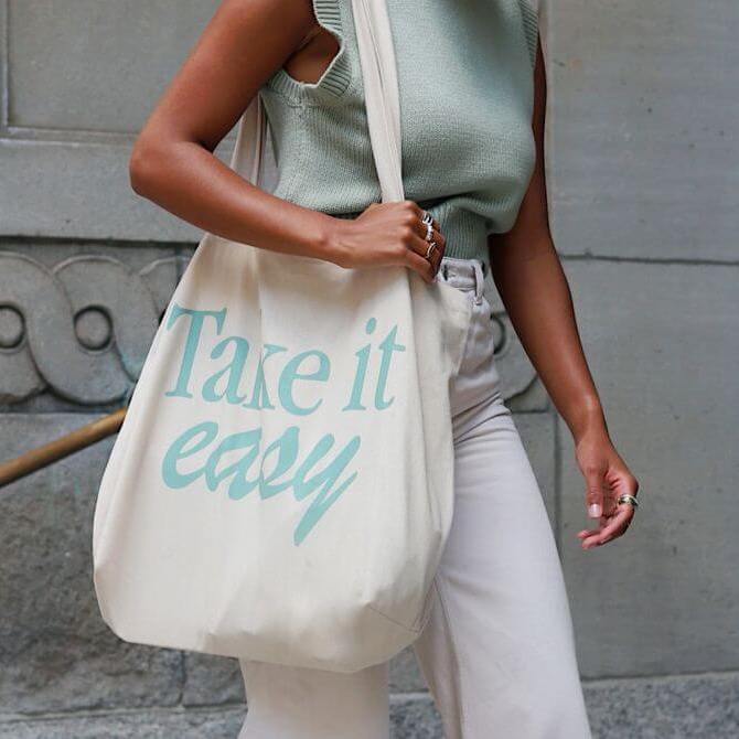 Our Custom Woven Tote Bag