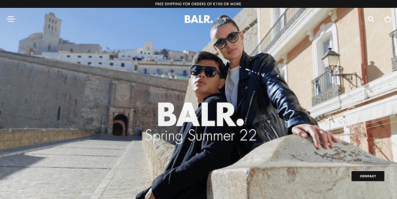 24 Examples of the Best Shopify Stores - BALR