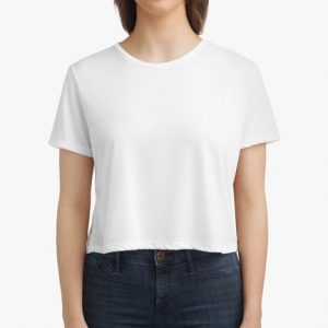 Hot Summer Products - Women's Flowy Cropped Tee