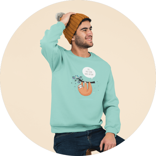 Crewneck Sweater – Britts Custom Creations CAD