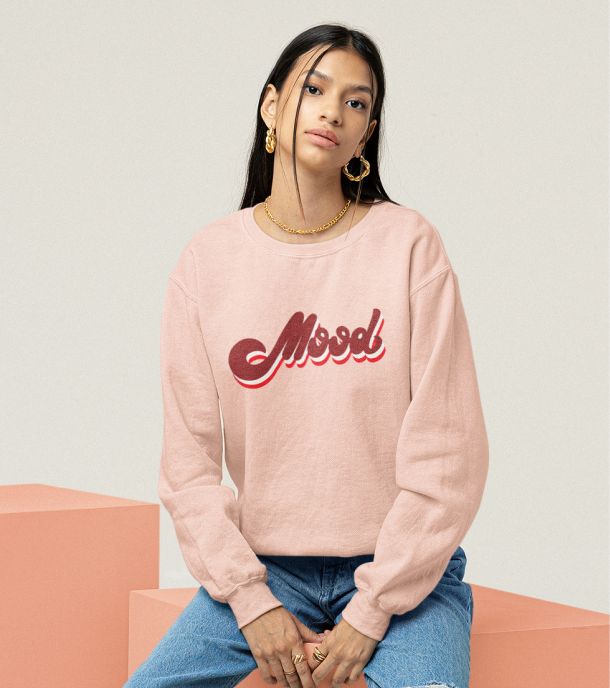 Logo Print Crew-Neck Sweatshirt