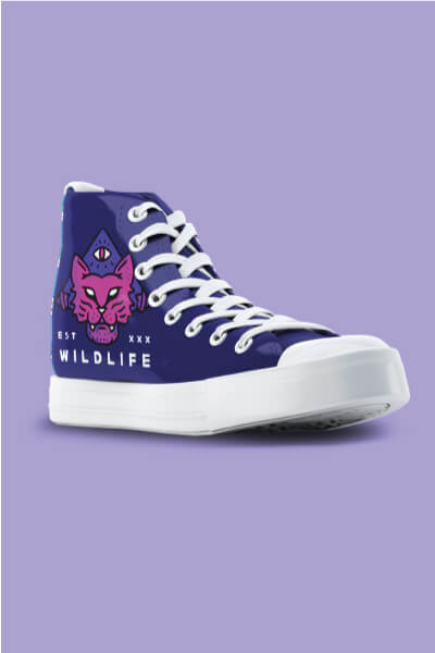 Custom Shoes High Top Sneakers Custom Sweatpants 35