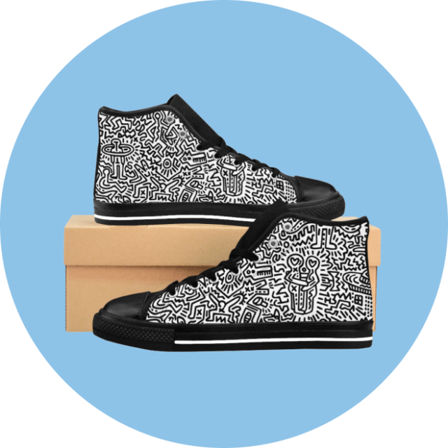 custom mens sneakers