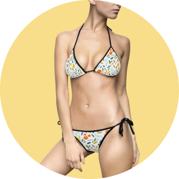 Design and Sell Custom Bathing Suits - Women's Bikini Swimsuit