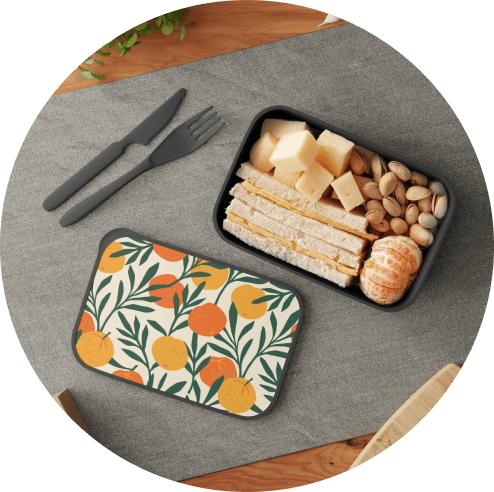 Eco-Friendly Gift Ideas with Printify - Bento Lunch Box for All Natural Dining