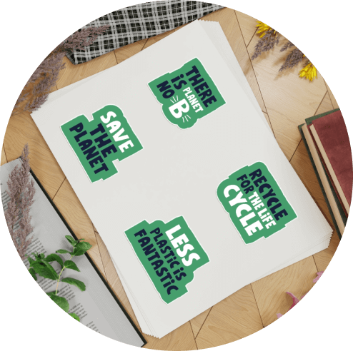 Eco-Friendly Gift Ideas with Printify - Custom Stickers in Every Variety