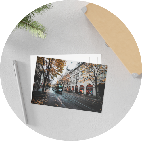 Eco-Friendly Gift Ideas with Printify - Postcards for Seasons and Spectacles