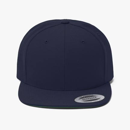 Shopify Print On Demand Unisex Flat Bill Hat