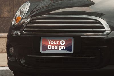 Custom Front License Plate Printify Custom Bumper Stickers 22
