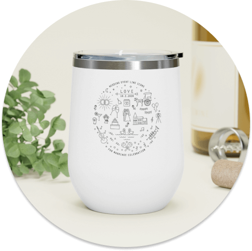 Personalized Wedding Gifts & Merchandise Insulated Tumbler