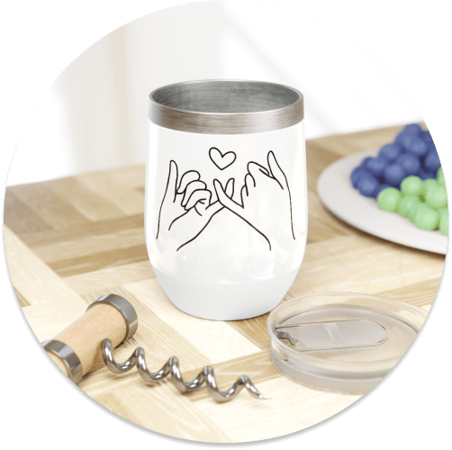 Personalized Wedding Gifts & Merchandise Wine Tumbler