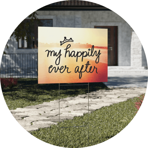 Personalized Wedding Gifts & Merchandise Yard Sign
