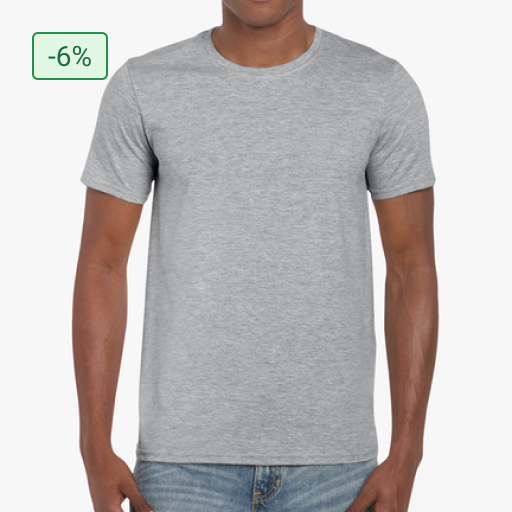 <a href="https://printify.com/app/products/145/gildan/unisex-softstyle-t-shirt" target="_blank" rel="noopener"><span style="font-weight: 400; color: #17262b; font-size:16px">Unisex Softstyle T-Shirt</span></a>