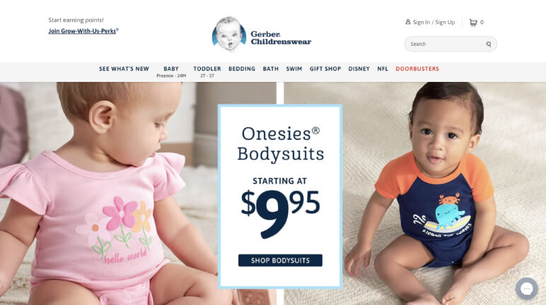 The Best Shopify Clothing Stores for Babies - Gerber Childrenswear