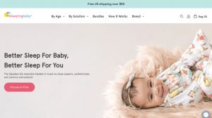 The Best Shopify Clothing Stores for Babies - Sleeping Baby