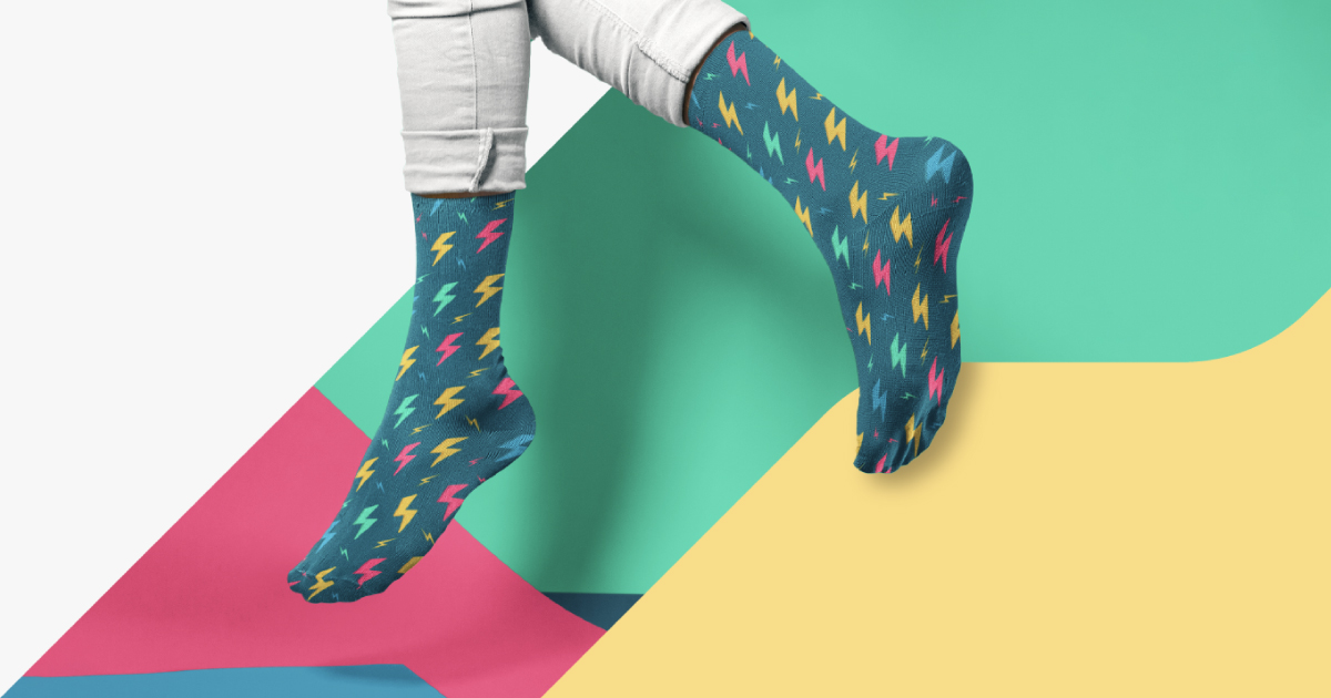 Design Custom Socks | Print on Demand