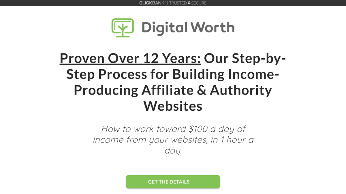 Digital Worth - Academy – Start Your Affiliate Site