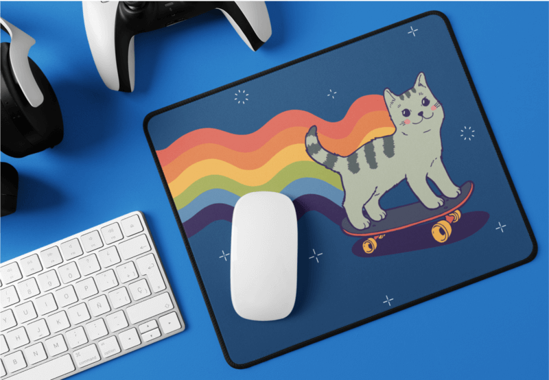 Personalised Mouse Mat - UK With Printify