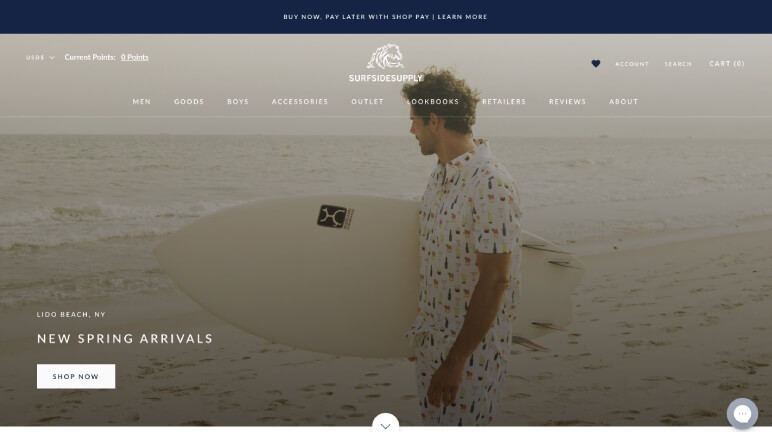 Successful Shopify T-Shirt Store - Surfside Supply Co