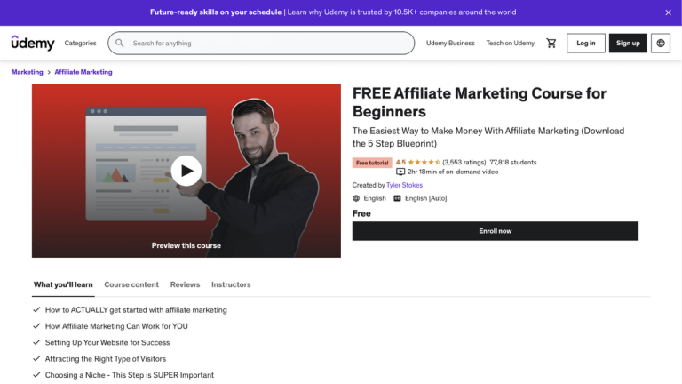 Best Affiliate Marketing Courses: Free And Paid (2023)