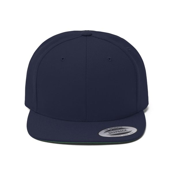 Unisex Flat Bill Hat 1