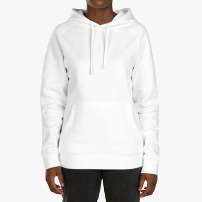 Printify Storm Unisex Streetwear Hoodie White / XL