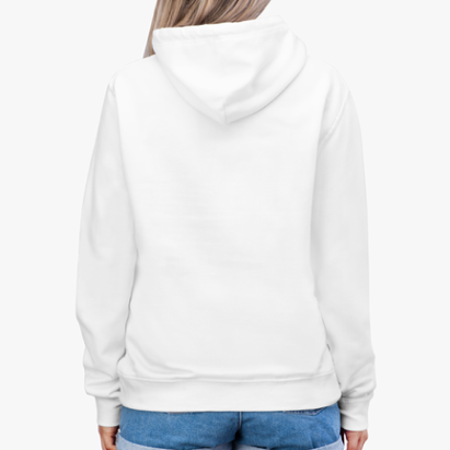 Printify Storm Unisex Streetwear Hoodie White / XL