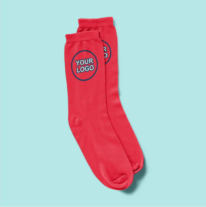 Custom Socks with logo, custom logo socks