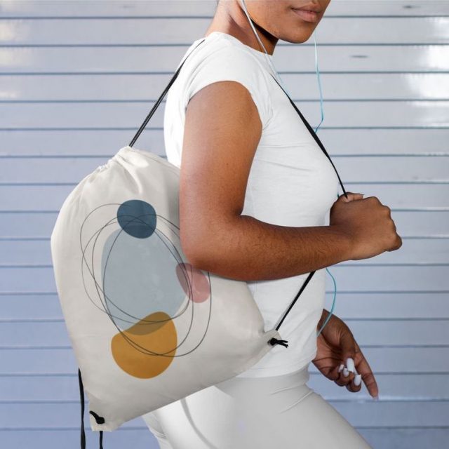 custom nike drawstring bags