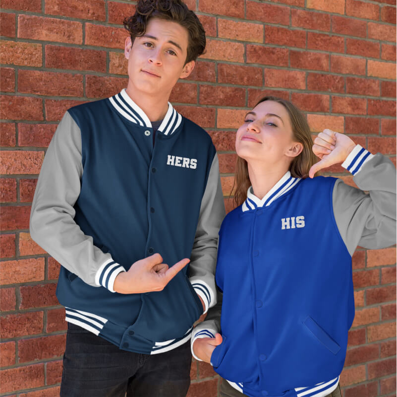 Personalized Adult Varsity Jacket DESIGN YOUR OWN