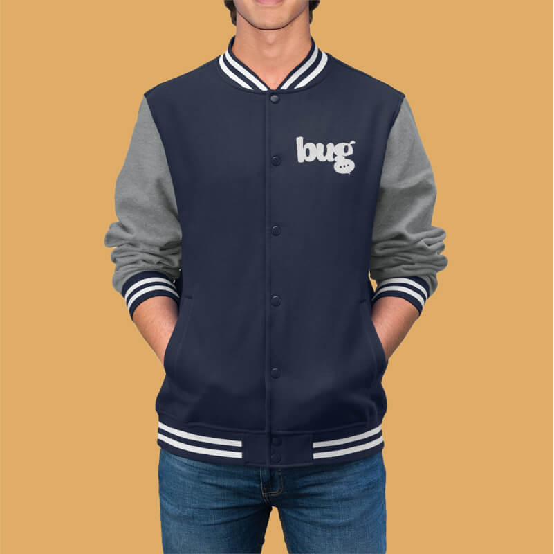 Mens Custom Varsity Jacket Customized Logo