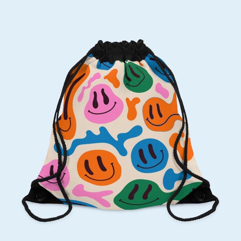 Drawstring Backpack - Custom made Backpack