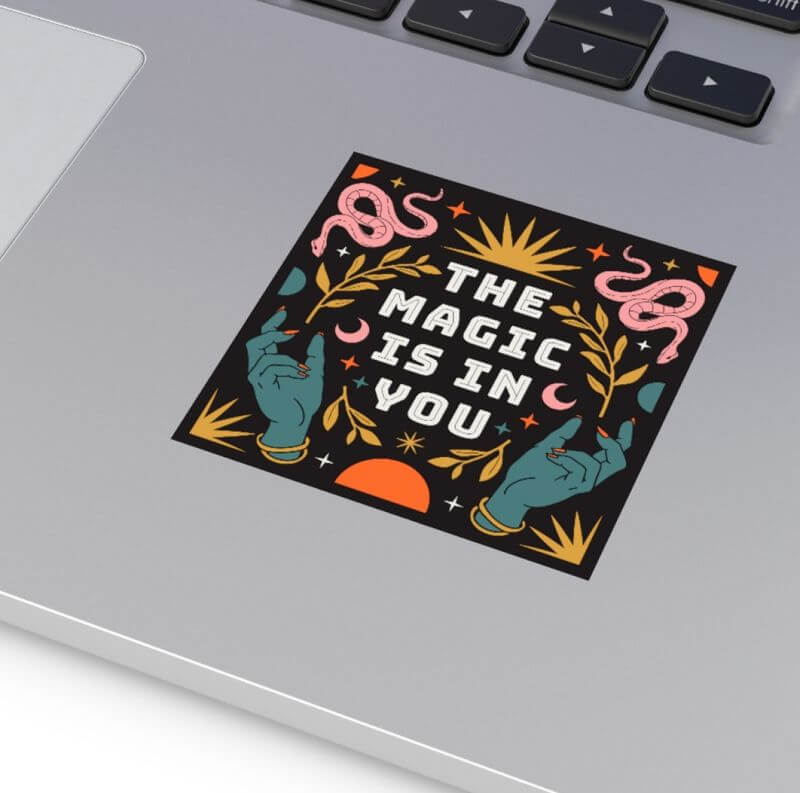 Personalised Stickers With a Message