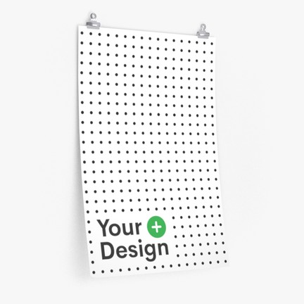 Poster with Your Design