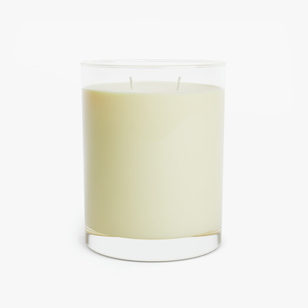 Premium Scented Candle – 360 Print on Full Glass & 2 Wicks, 11oz