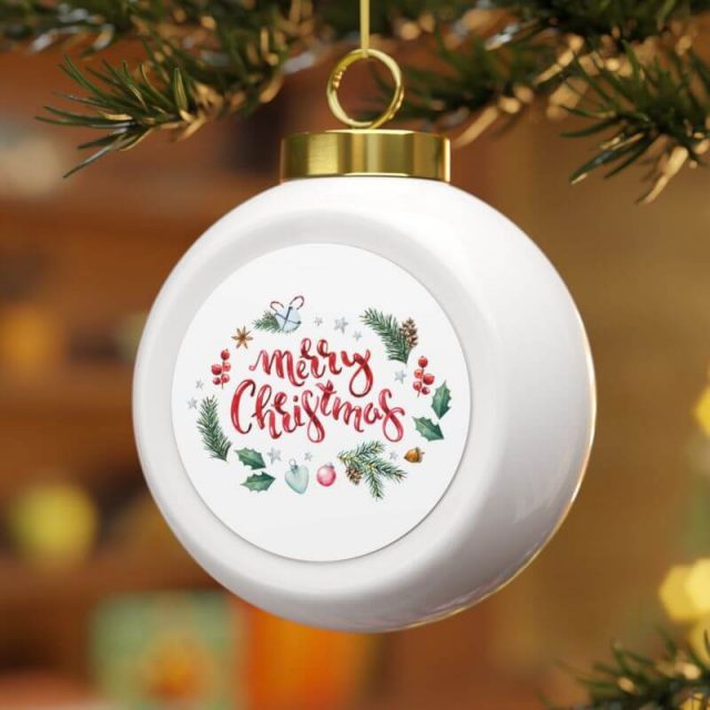 20 Christmas Ornaments To Make And Sell Merry Christmas Ornaments 640x640 