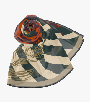 Custom Printed Scarves. Custom Silk Scarves. Custom Scarf